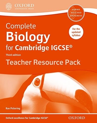 Complete Biology for Cambridge IGCSERG Teacher Resource Pack (Third edition)