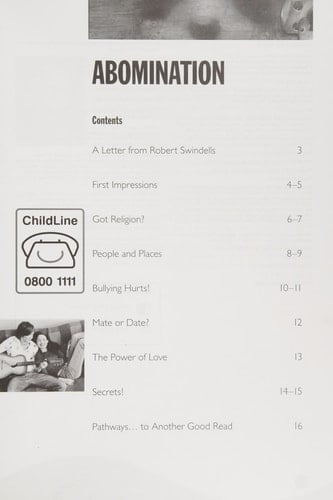 Rollercoasters: Abomination Reading Guide