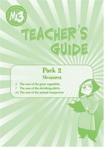 Maths Investigator: MI3 Teacher's Guide Topic Pack B: Measures