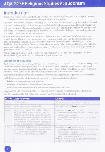 GCSE Religious Studies for AQA A: Buddhism