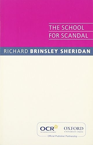 OCR the School for Scandal