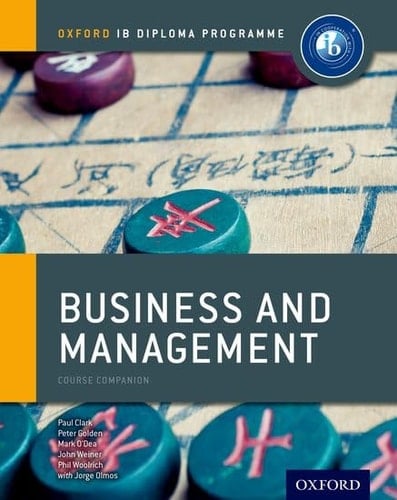Business And Management - Course Companion - Oxford Ib Diplo