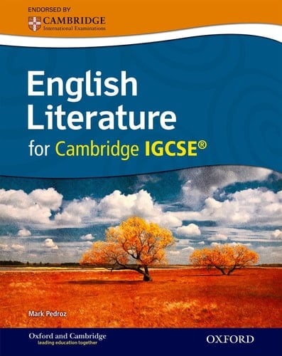 English Literature for Cambridge IGCSERG