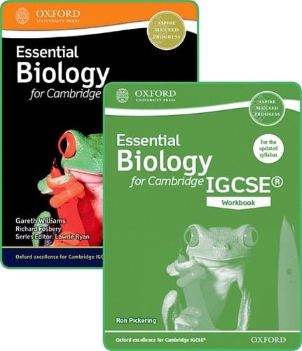 Essential Biology for Cambridge IGCSERG Student Book and Workbook Pack (CIE IGCSE Essential Series)