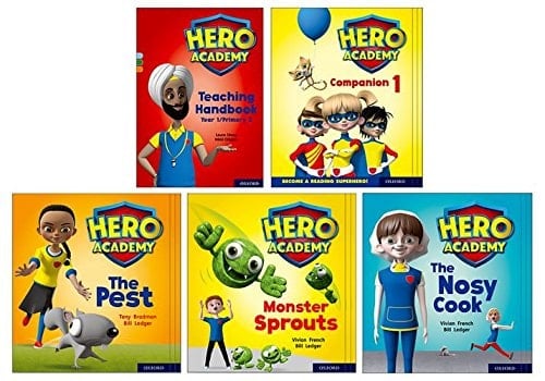 Hero Academy: Oxford Levels 4-6, Light Blue-Orange Book Bands Easy Buy Pack Year 1/Primary 2