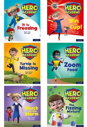 Hero Academy: Oxford Level 3, Yellow Book Band: Mixed pack