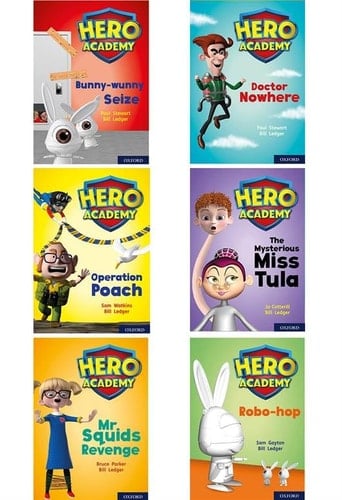 Hero Academy: Oxford Level 11, Lime Book Band: Mixed pack