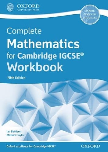 Complete Mathematics for Cambridge IGCSERG Workbook (Core & Extended)