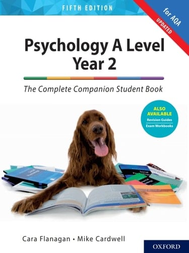 Psychology A Level Year 2: The Complete Companion Student Book for AQA (Complete Companions Fifth Edition for AQA)