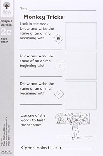 Oxford Reading Tree: Level 2: Workbooks: Workbook 2C (Pack of 6) (Oxford Reading Tree)