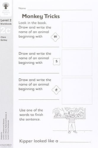 Oxford Reading Tree: Stage 2: Workbooks: Workbook 2C (Pack of 30)