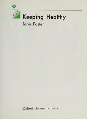 Keeping Healthy Ffs - Factfinders