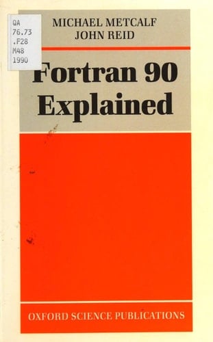 Fortran 90 Explained
