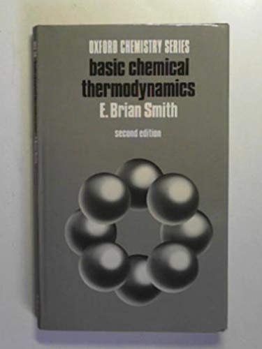 Basic chemical thermodynamics