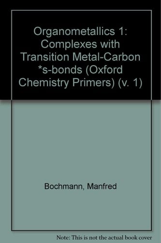 Organometallics 1 complexes with transition metal-carbon [sigma]-bonds