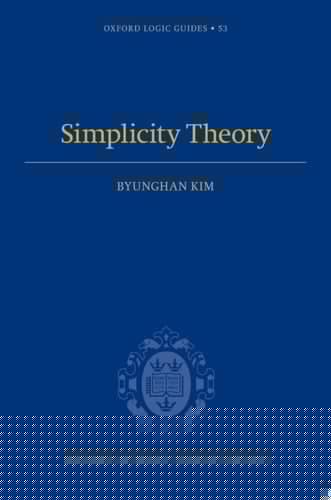 Simplicity Theory (Oxford Logic Guides)