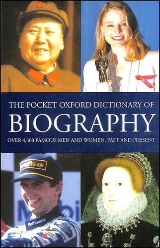 The Pocket Oxford Dictionary of Biography