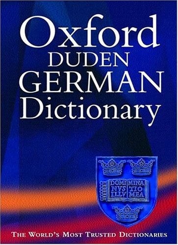 The Oxford-Duden German Dictionary: German-English, English-German