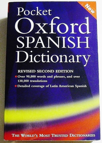 Pocket Oxford Spanish Dictionary