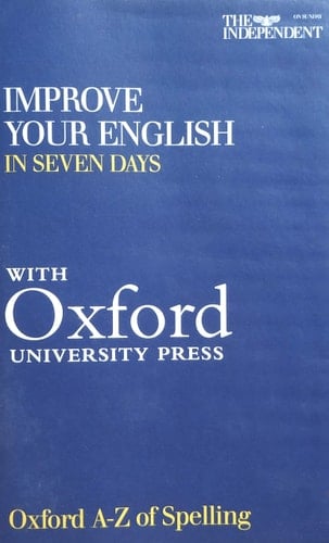 Oxford A-Z of Spelling