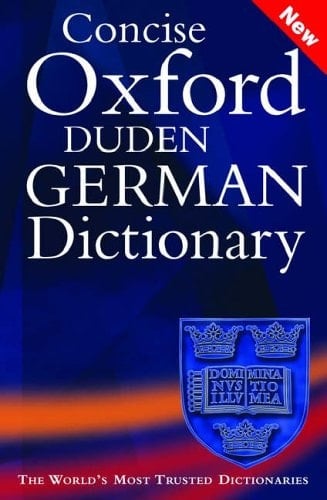 Concise Oxford-Duden German Dictionary (English and German Edition)