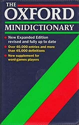The Oxford Minidictionary