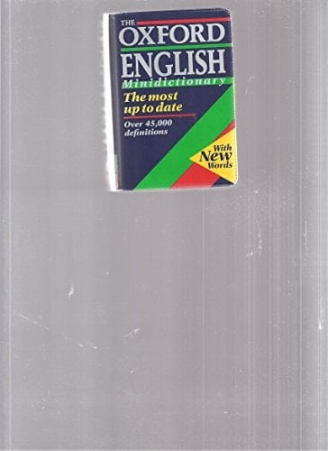 The Oxford Minidictionary