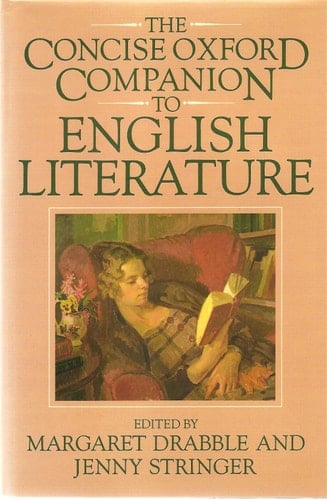 The Concise Oxford Companion to English Literature
