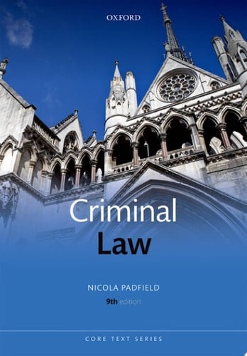 Criminal Law (Core Texts)