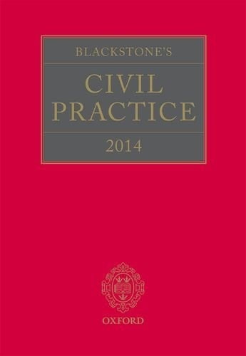 Blackstone's Civil Practice 2014 (book and digital pack)