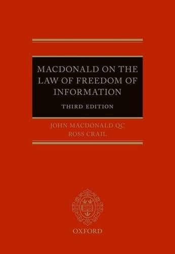 The Law of Freedom of Information