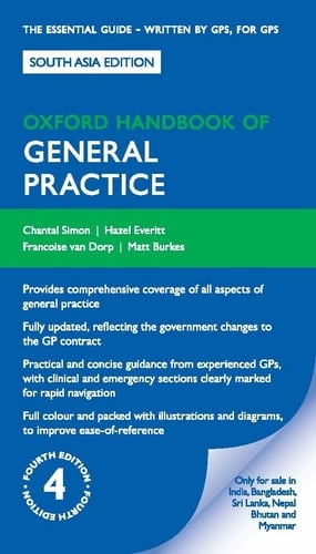 Oxford Handbook Of General Practice 4Th Ed( South Asia Edn)