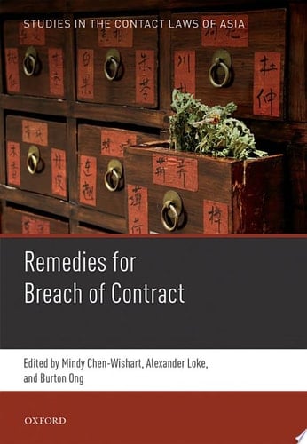 Chen-Wishart, M: Remedies for Breach of Contract