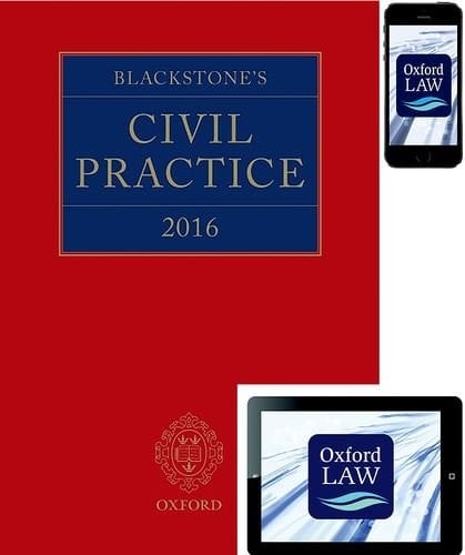 Blackstone's Civil Practice 2016 (book and digital pack)