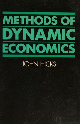 Methods of Dynamic Economics