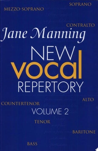New Vocal Repertory: Volume 2
