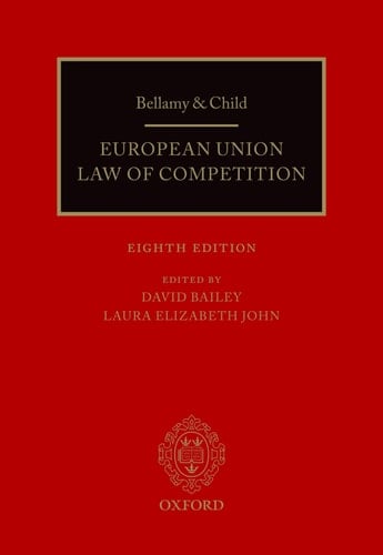 Bellamy & Child: European Union Law of Competition