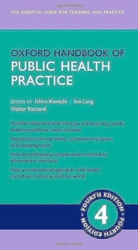 Oxford Handbook of Public Health Practice (Oxford Medical Handbooks)