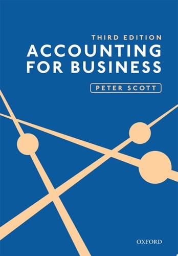 ACCOUNTING FOR BUSINESS 3E