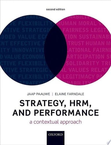 Strategy, HRM, and Performance: A Contextual Approach