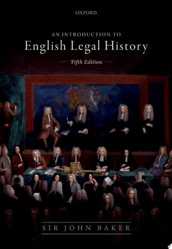 Introduction to English Legal History