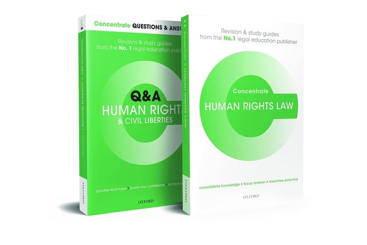 Human Rights Law Revision Concentrate Pack: Law Revision and Study Guide