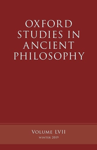 Oxford Studies in Ancient Philosophy, Volume 57