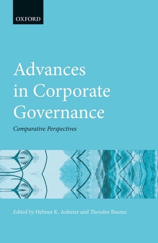 Advances in Corporate Governance: Comparative Perspectives (Hertie Governance Report)