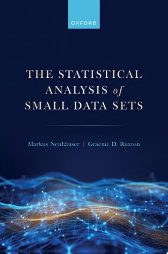 The Statistical Analysis of Small Data Sets