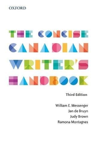 The Concise Canadian Writer's Handbook