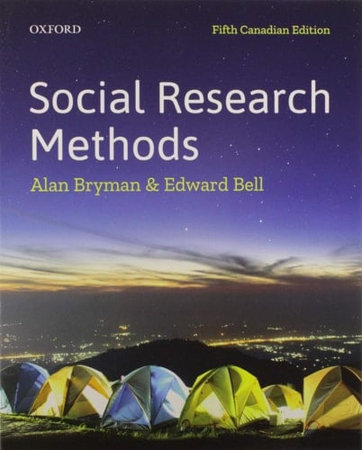 Social Research Methods: Fifth Canadian Edition