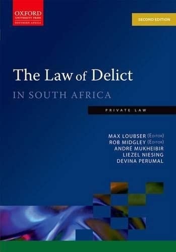 Law of Delict in South Africa