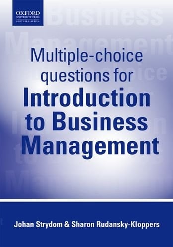 Multiple Choice Questions for Introduction to Business Management
