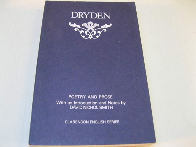 POETRY AND PROSE (CLARENDON ENGLISH S.)